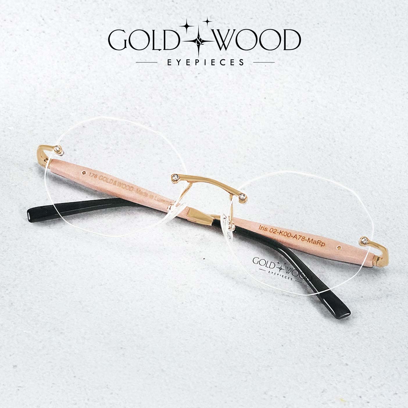 Gold wood 2025 new collection iris kuma soraya series interpretation of woodcraft 1