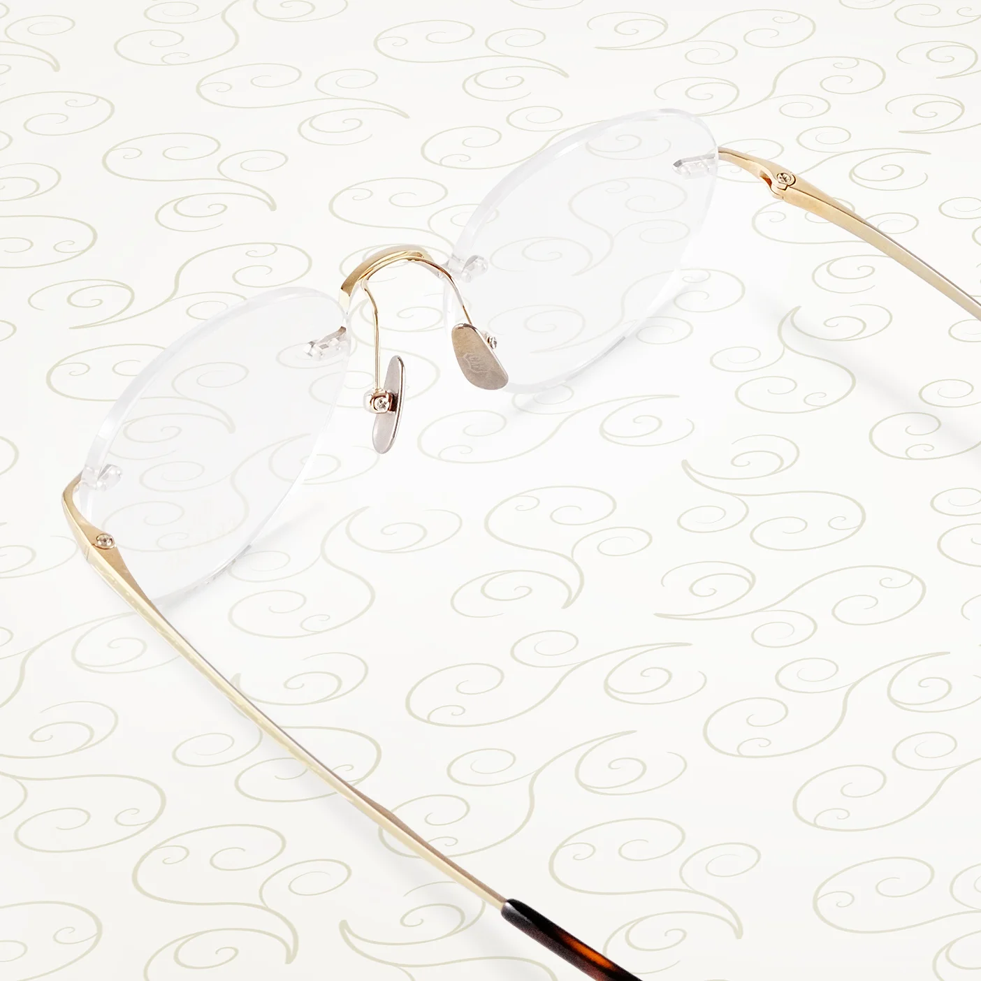 Modern vintage rimless fashion crafsis 6