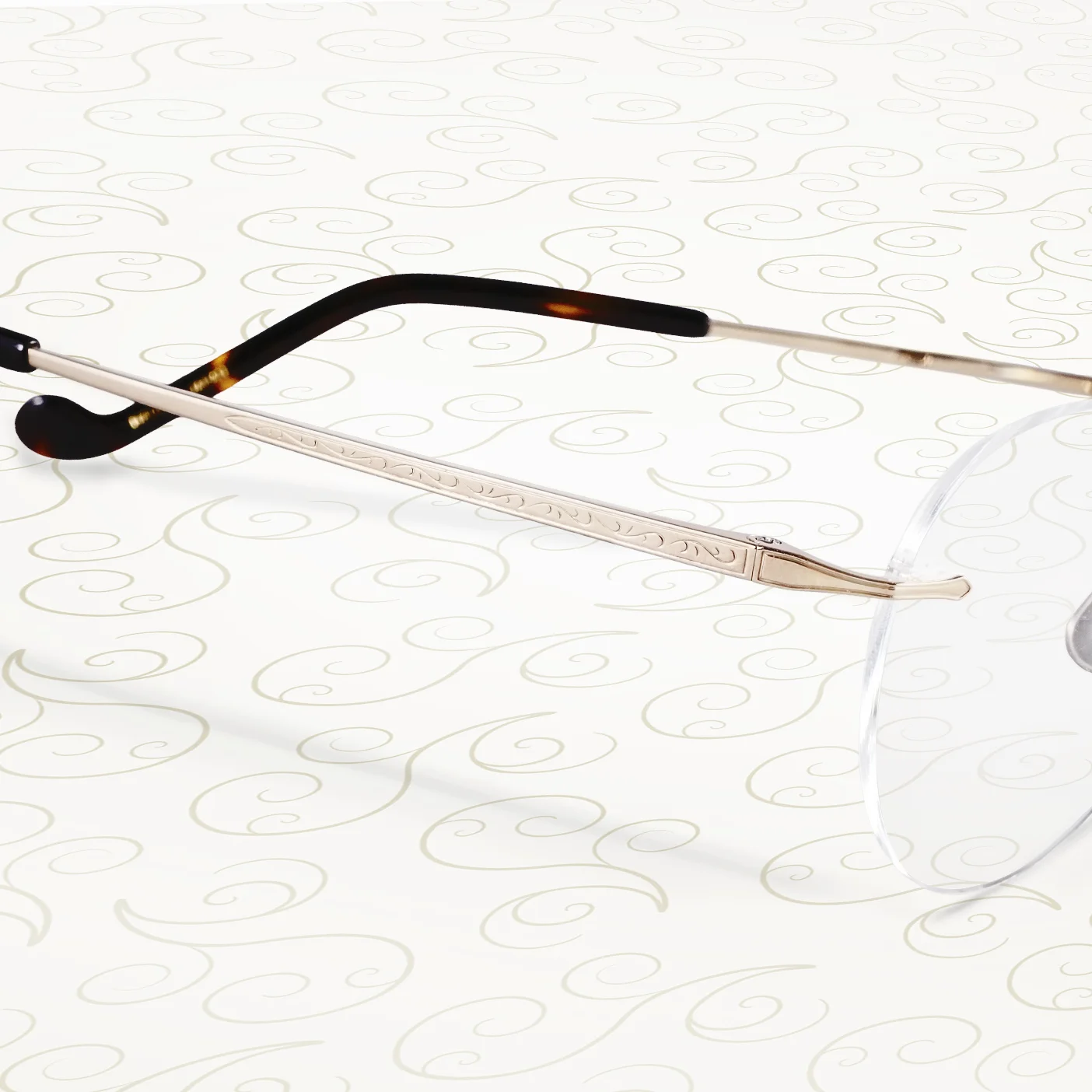 Modern vintage rimless fashion crafsis 7