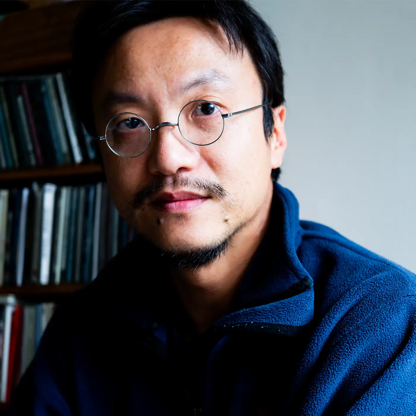 Wu guo qiang x john lennon retro perspective