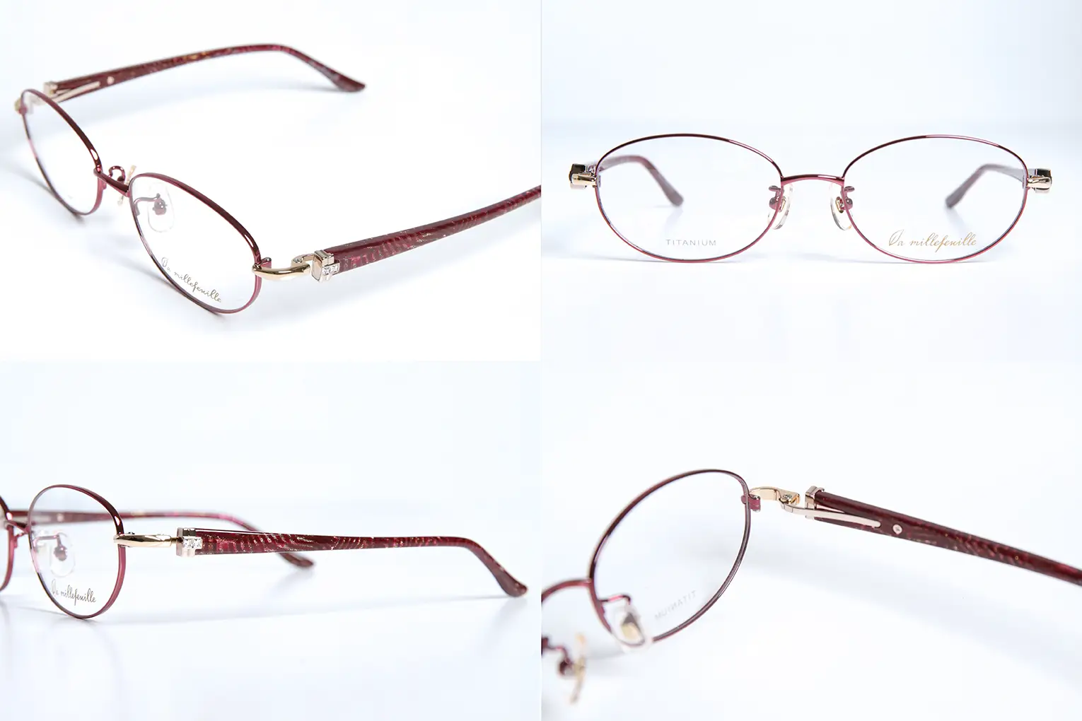 4.La millefeuille Japanese eyewear Craftsmanship Unique