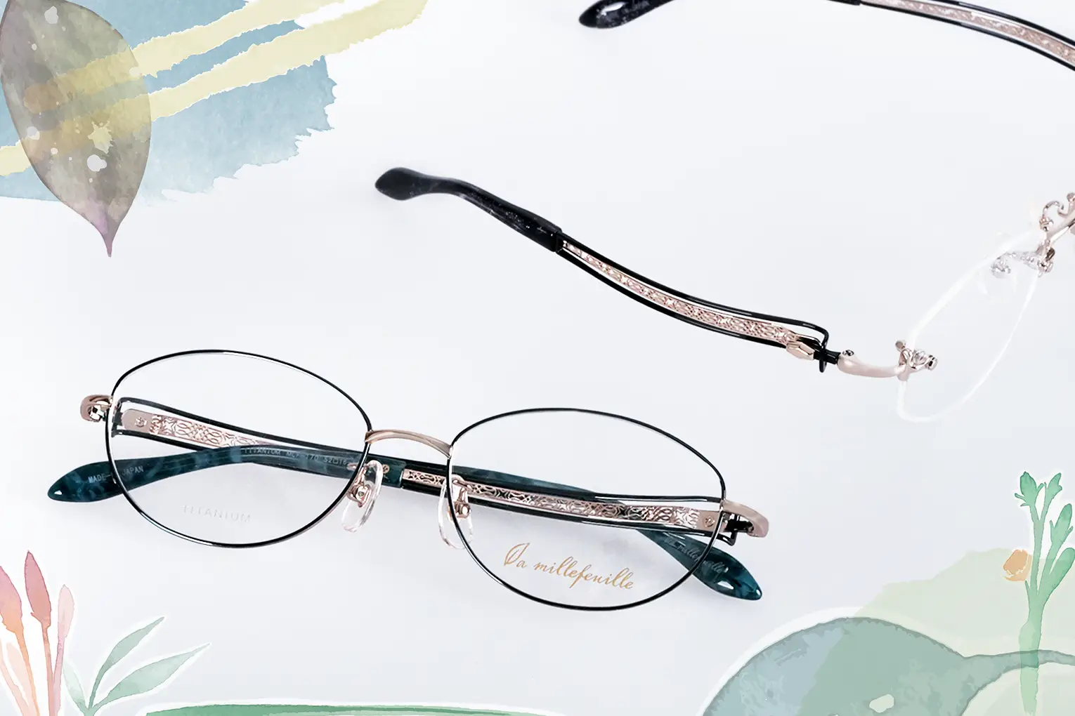 7.La millefeuille Japanese eyewear Craftsmanship Unique