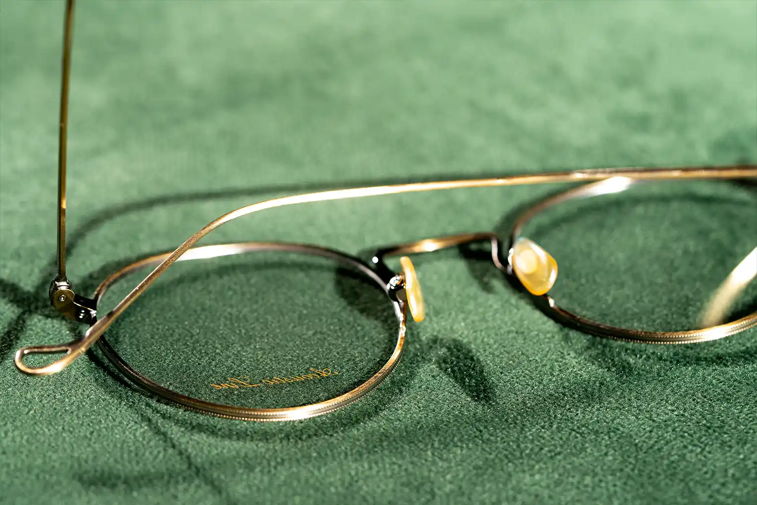 Geek chic perspective on vintage eyewear