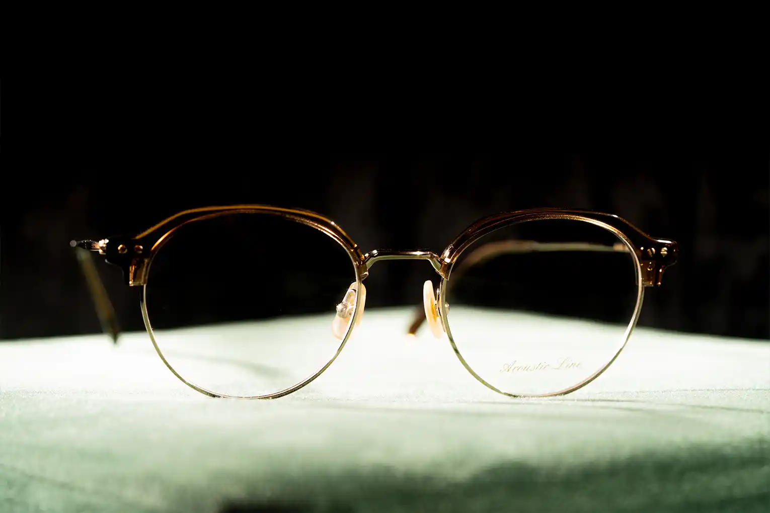Geek chic perspective on vintage eyewear