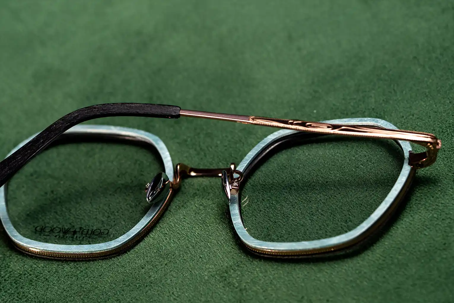 Geek chic perspective on vintage eyewear