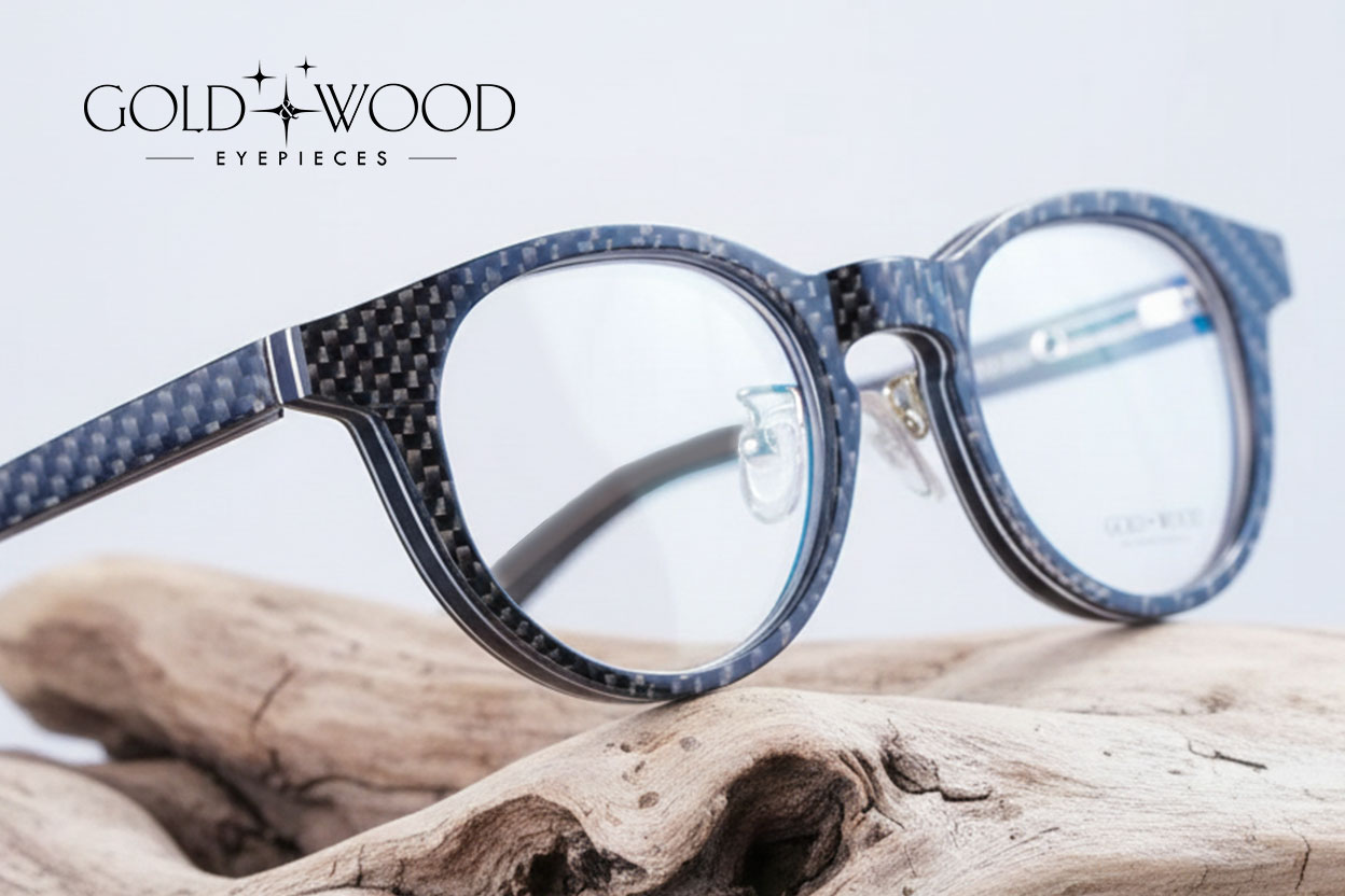 Handmade luxury glasses GOLD&WOOD-9