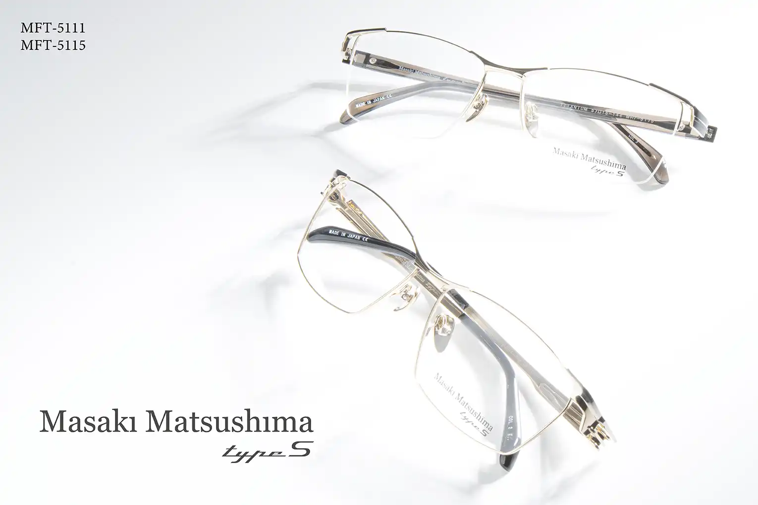 2.masaki 1.matsushima Japanese eyewear Global Launch in
