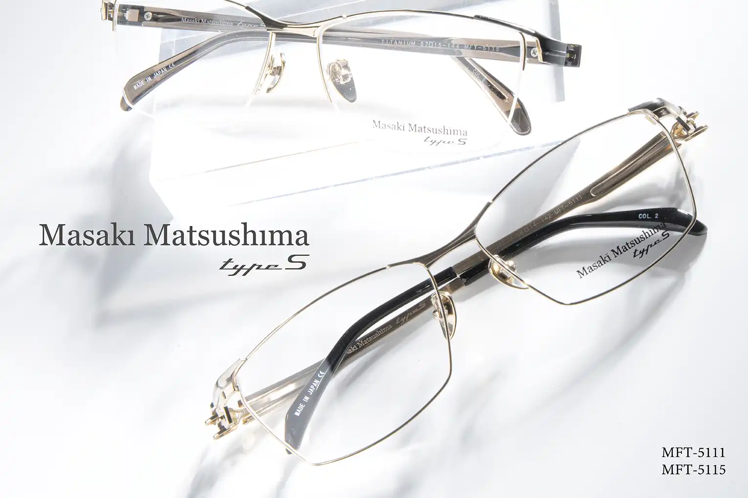 4.masaki 1.matsushima Japanese eyewear Global Launch in
